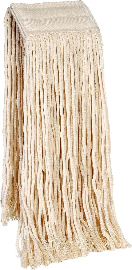 Set Mop Professionale Cotone 400g Manico Alluminio 140cm Pinza - Lavapavimenti