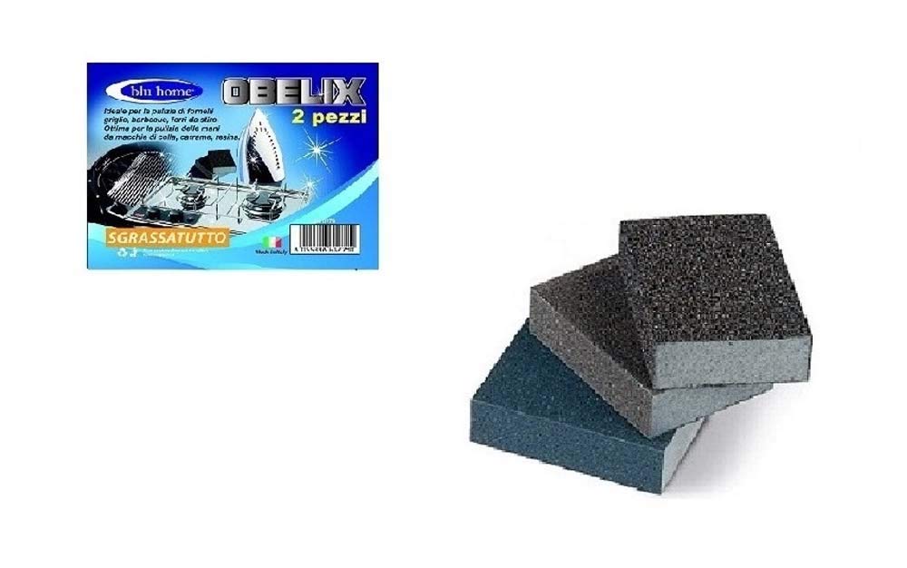 FOFO Lot de 2 éponges Nano Obelix pour le nettoyage et l'entretien : élimine les taches et les marques tenaces