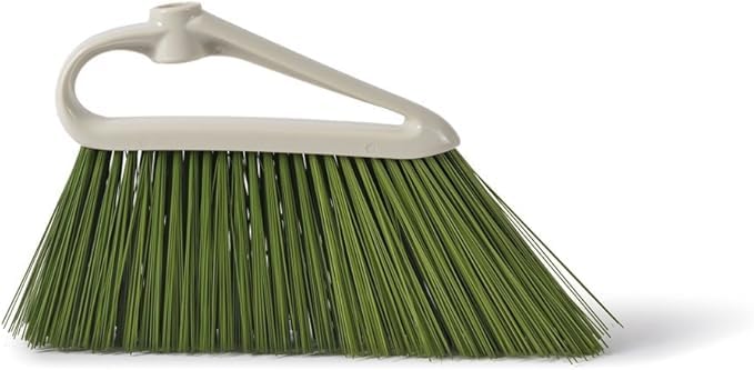 FercasaShop® Garden Cleaning Set, Broom with Metal Handle and Swinging Dustpan, for Outdoors, Yards and Terraces
