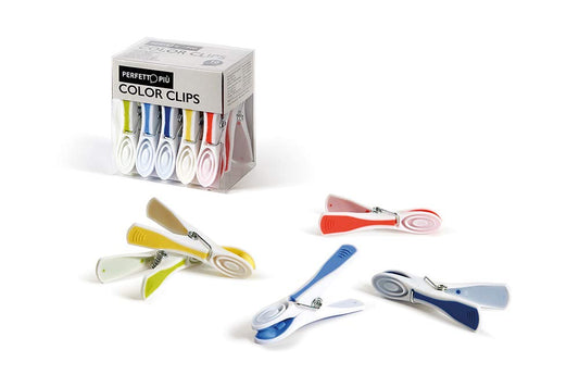 Colorclips Clothes Pegs, 10 pcs, Piu' Line, Ean: 8000957038912