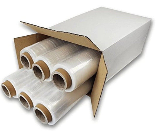 FercasaShop® Transparent Stretch Film for Packaging, Shipping and Moving, H 50 cm x 23 microns, 2.2 kg, Industrial Use