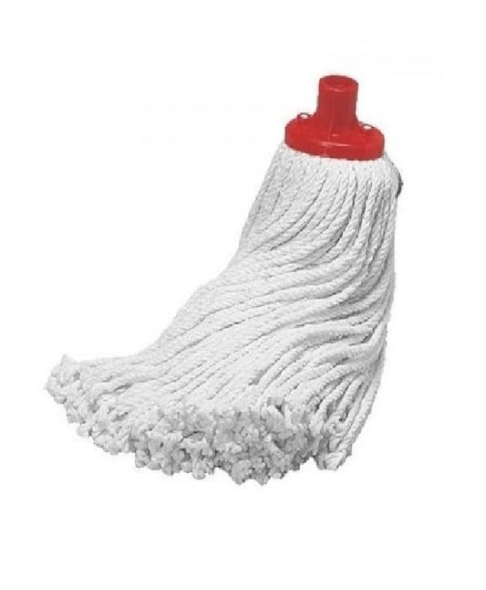 Fercasashop Cotton Mop White Mop, Replacement Head for Floors, 200-Gram and 300-Gram