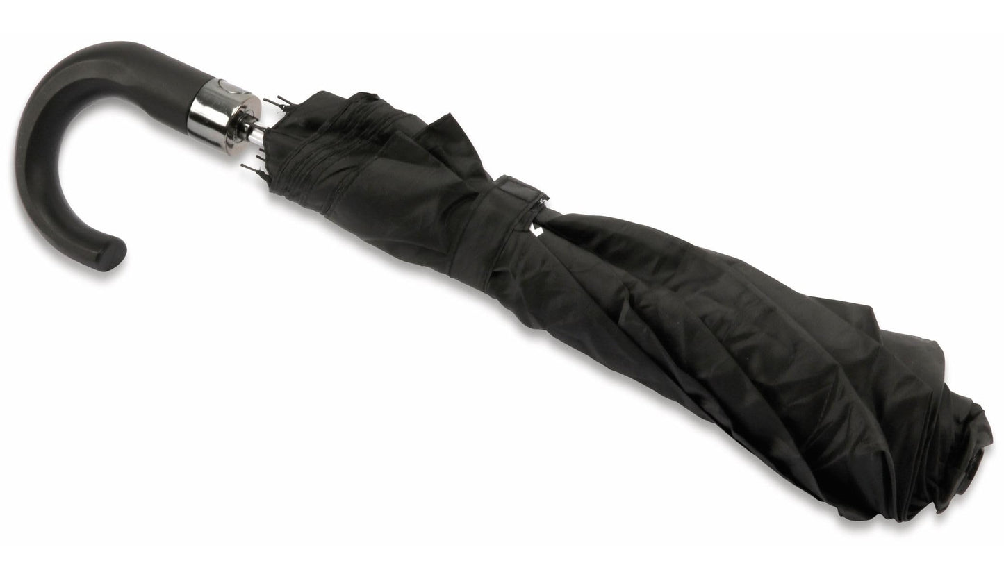 Ombrello compatto con custodia nero Dunlop