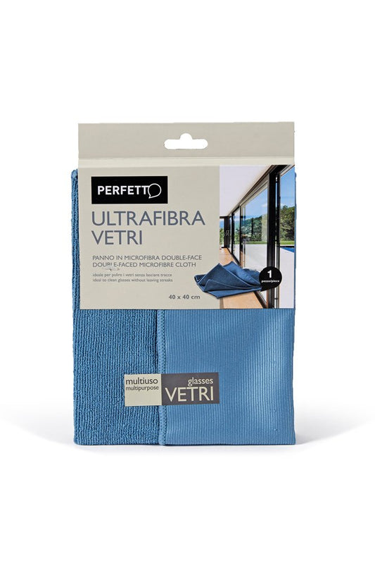 Ultrafiber Glass, Microfiber Cloth, Fabric, Air Force/Powder, 40x40x0.5 cm