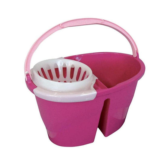 Secchio Doppia Vasca con Strizzatore 18L - Sistema di Pulizia Professionale