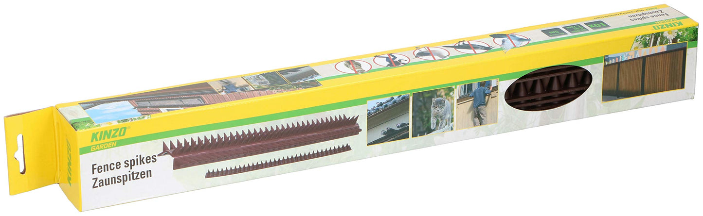 10pcs Plastic Multi-Pin Pigeon Deterrents for Birds, Doves and Volatiles, 5m