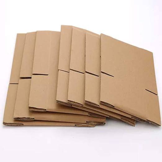 Double-Wave Cardboard Box 40x30x20 cm, Pack of 1, Moving and Packaging Boxes, Resistant and Durable, Ideal Moving Boxes as Shipping Boxes