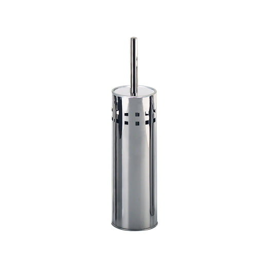 GEDY G-Oriente Chrome Toilet Brush, Dimensions and weight: 37X9.5X9.5 CM & 0.356 KG, Toilet brush made of stainless steel, Toilet brush designed by R&S Gedy, 2-year warranty