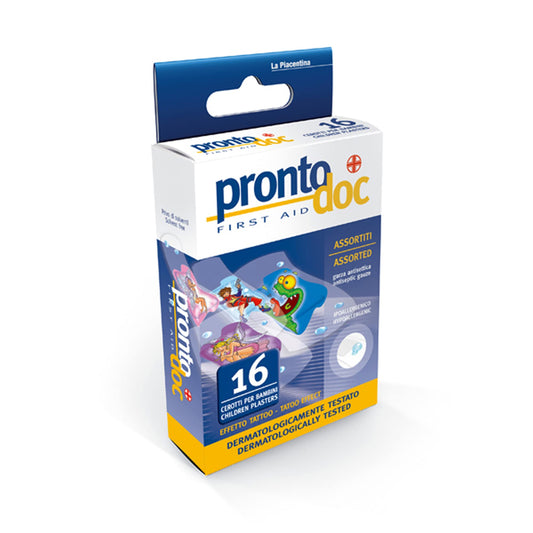 Box of 16 KIDS Tatoo ProntoDoc PATCHES