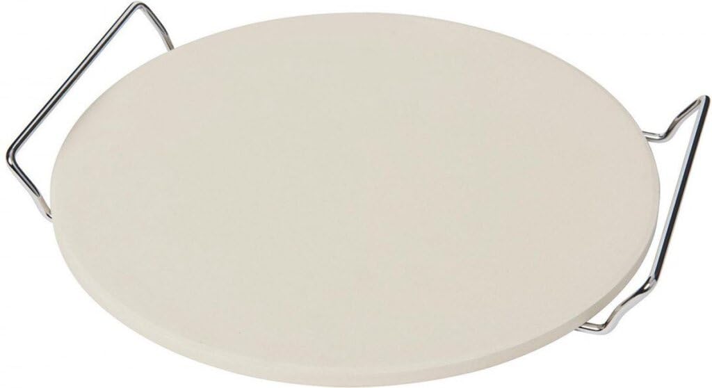 BBQ Collection Baking Stone - Bake Pizza, Bread, Toast, etc. - Deliciously Crispy - ⌀ 33 cm
