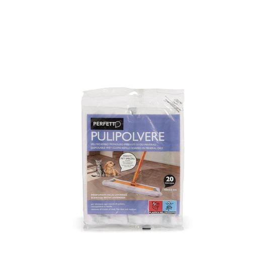 Refill pack of 20 nets, 45x22 cm, lavender