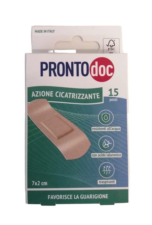 Prontodoc Healing Action Patches 7x2 cm, 1 pack of 15 patches