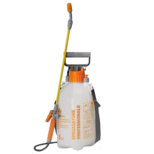 Manual shoulder pump sprayer, nebulizer, sprayer for garden, vegetable garden and plants 5 LT, assorted colors