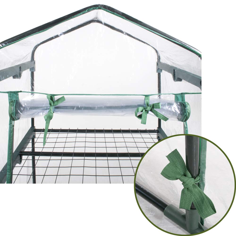 Serra ad Arco VERDELOOK 200x300x200cm - Tunnel da Giardino con Telo Rinforzato PE