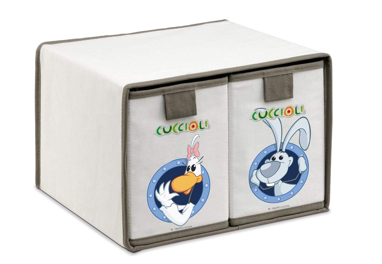 Puppies 0567A Cotton Storage Box for Puppies, 28x30 cm, H 20