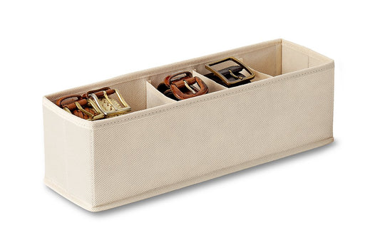 Linea Più 0386A Easybox Organizer Drawer TNT, cm 12X40, H 11, Ecru