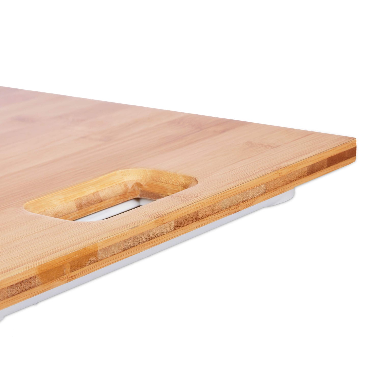 Bilancia Pesapersone Digitale, Portata Massima 180 kg, a Batterie, Pesa Persona, HxLxP: 3 x 30 x 30 cm, Marrone