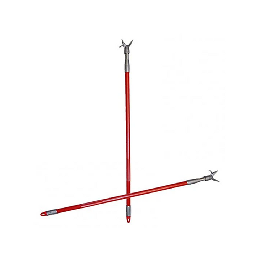 Telescopic metal wardrobe rod up to 150 cm