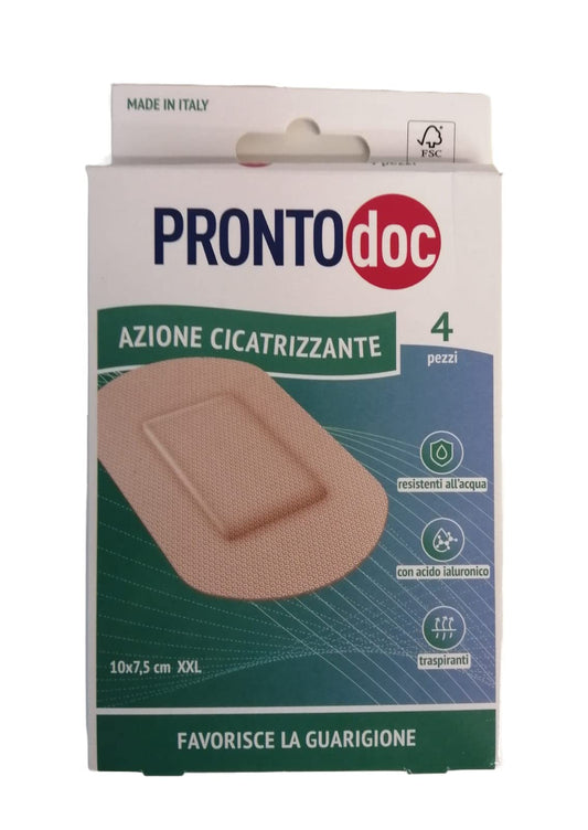 Prontodoc Healing Action Patches 10x7.5 cm, 1 pack of 4 patches