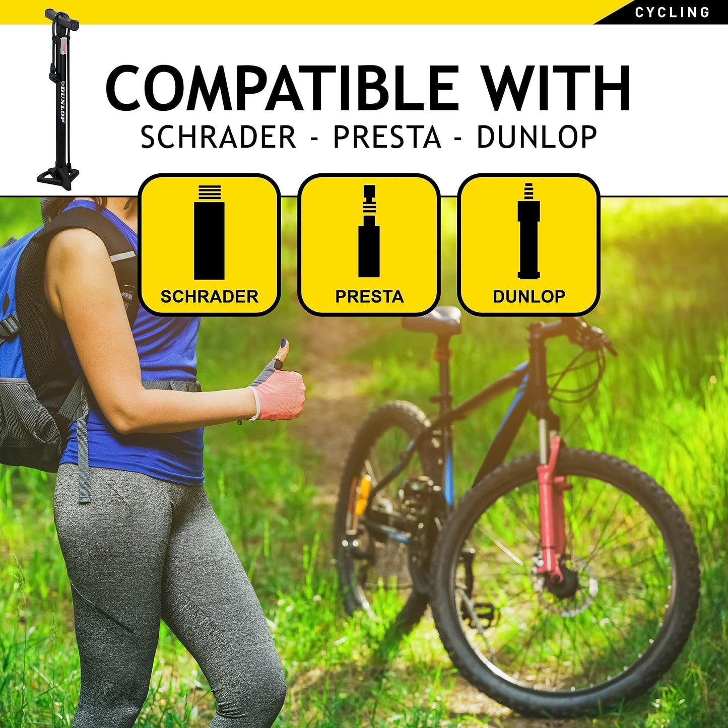 Dunlop Bicycle Pump