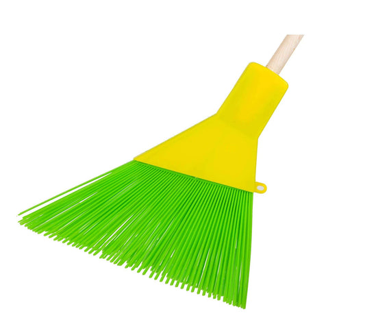 FERCASASHOP - Green PVC broom, sorghum-style, plastic
