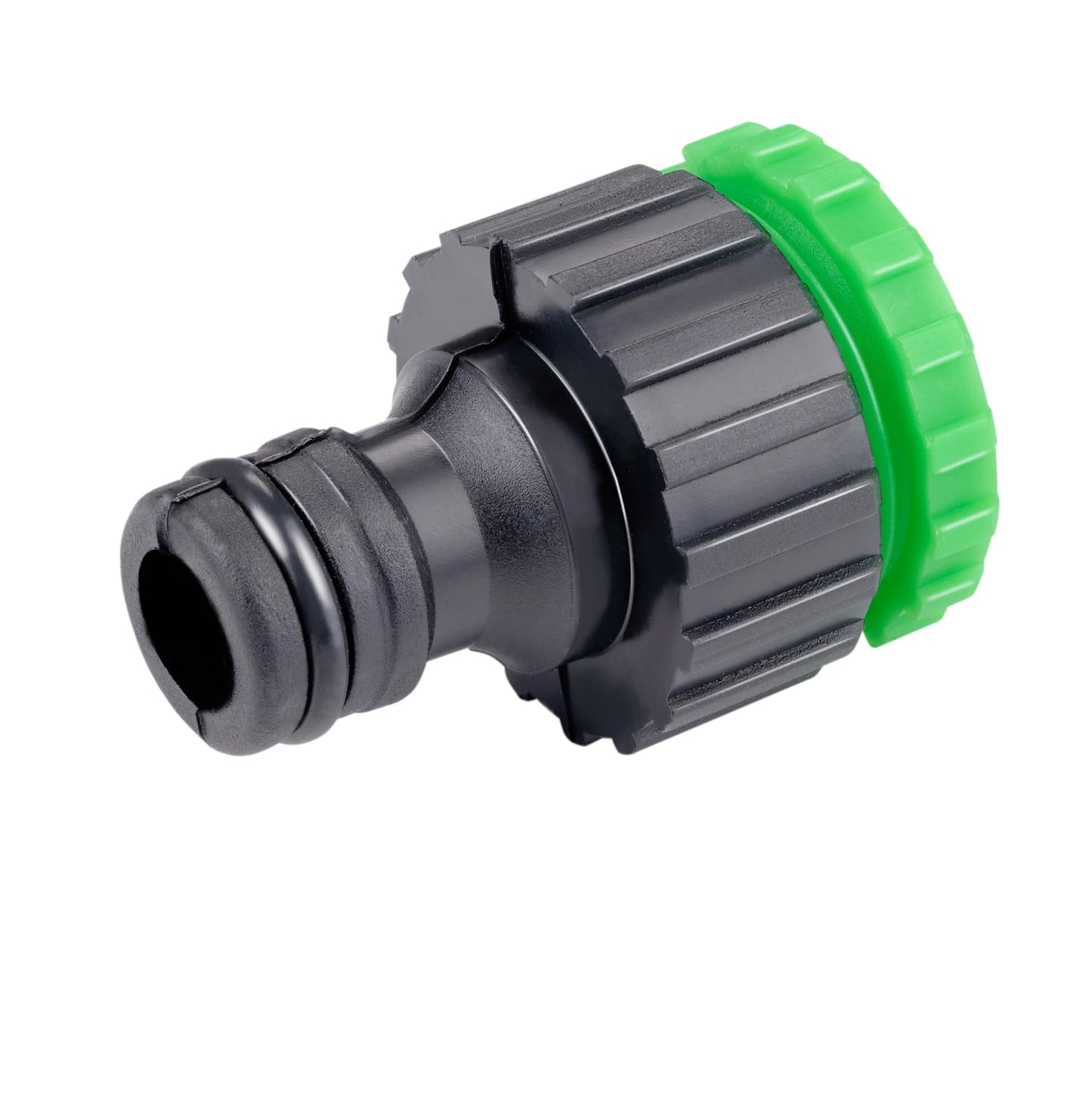 Tubo flessibile da giardino, 10 m, con accessori e supporto per tubo da giardino, ugello con 7 modalità di spruzzo, plastica, verde/grigio