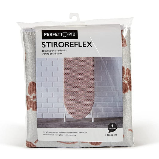 Copriasse da Stiro 148x60 Cotone Stiroreflex con Cordoncino - Made in Italy Perfetto