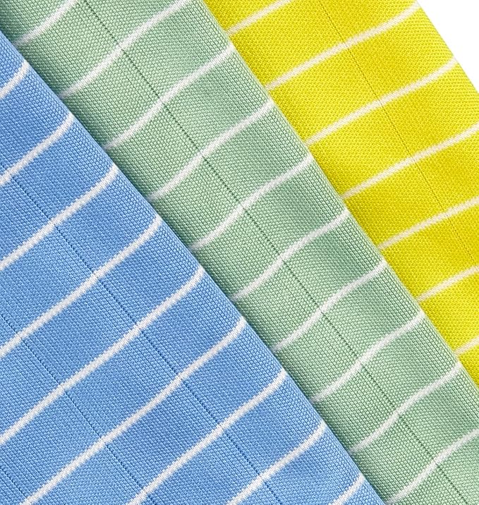 350g Natural Bamboo Fiber Cleaning Cloth 40x40cm, Excellent for Cleaning the Home, Furniture, Glass, Kitchen, Bathroom, 3 Pieces