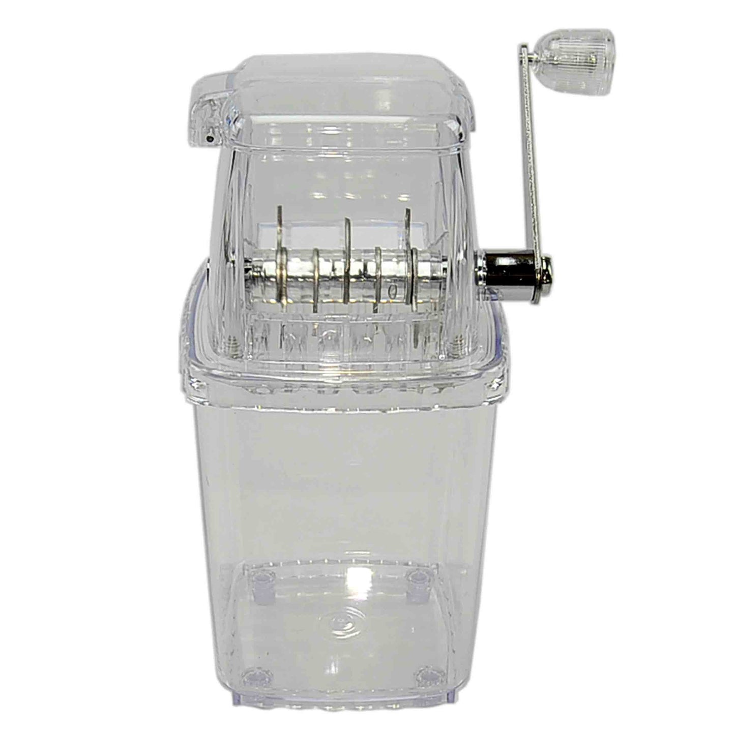 Gerimport sl Transparent Manual Ice Crusher 24 cm