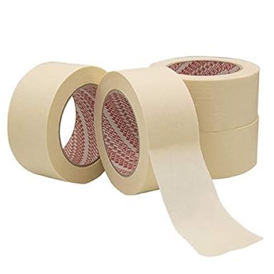 FERCASASHOP Nastro Adesivo G in Carta Gommata Perommato Mascherature Mm. 50x50 Mt.