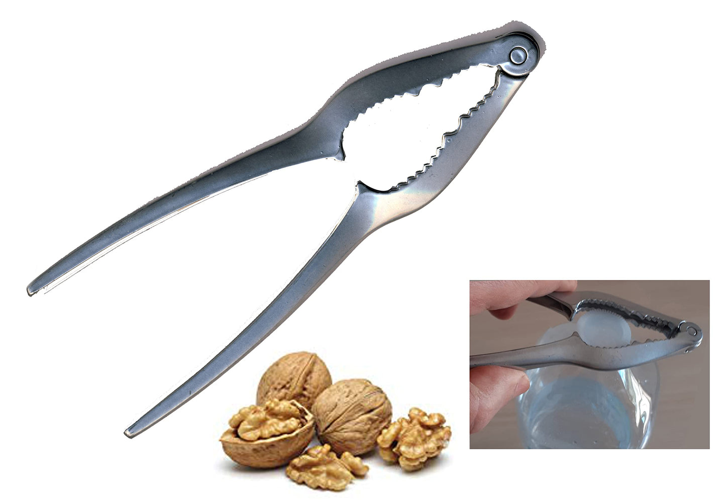 ZASEVES corkscrew with nutcracker bottle opener Duetto Open and crush Italian products CREATIONS Colors in the Heart
