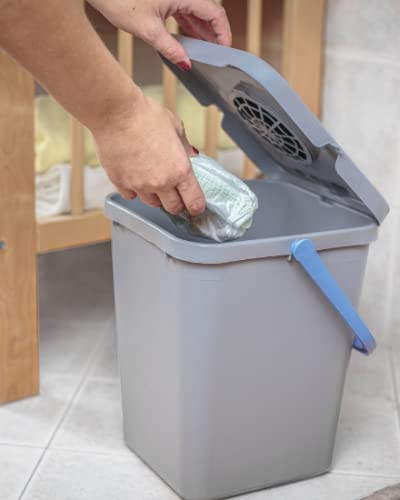 Pattumiera PURA lt. 10 con filtro x pannolini e organico/ghiaccio