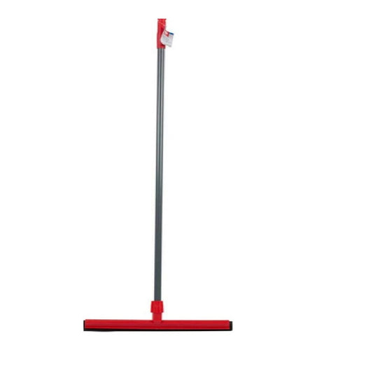 FercasaShop® Natural Rubber Floor Squeegee, 44 cm, with Ring and 120 cm Handle