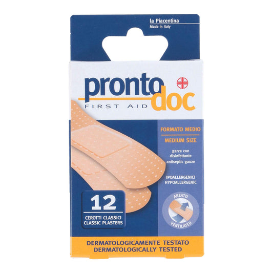 Pronto Doc Classic Patches Medium Size, Pack of 12 Patches