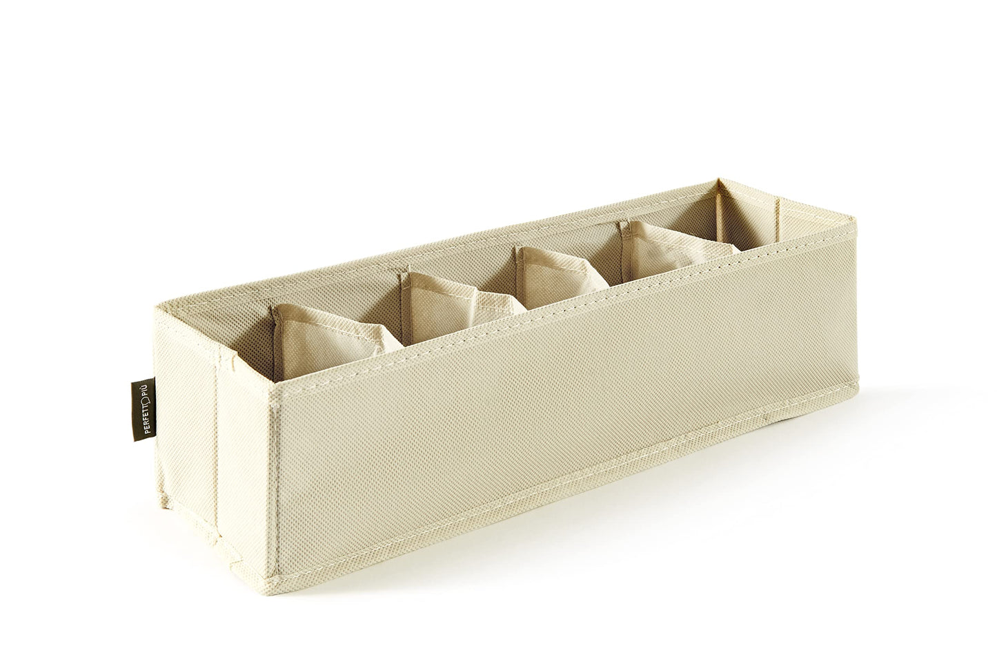 Linea Più 0386A Easybox Organizer Drawer TNT, cm 12X40, H 11, Ecru