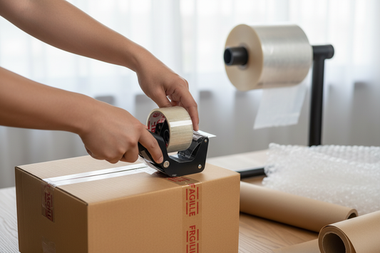 Applicazione nastro fragile