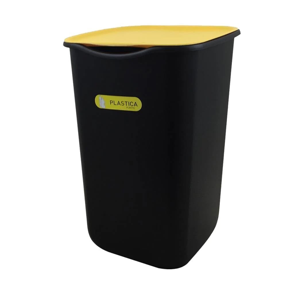 FERCASASHOP® | Set of Separate Waste Bins, Indoor and Outdoor Bins and Trashes for Practical and Organized Waste Separation (Basic || 3 Bins)