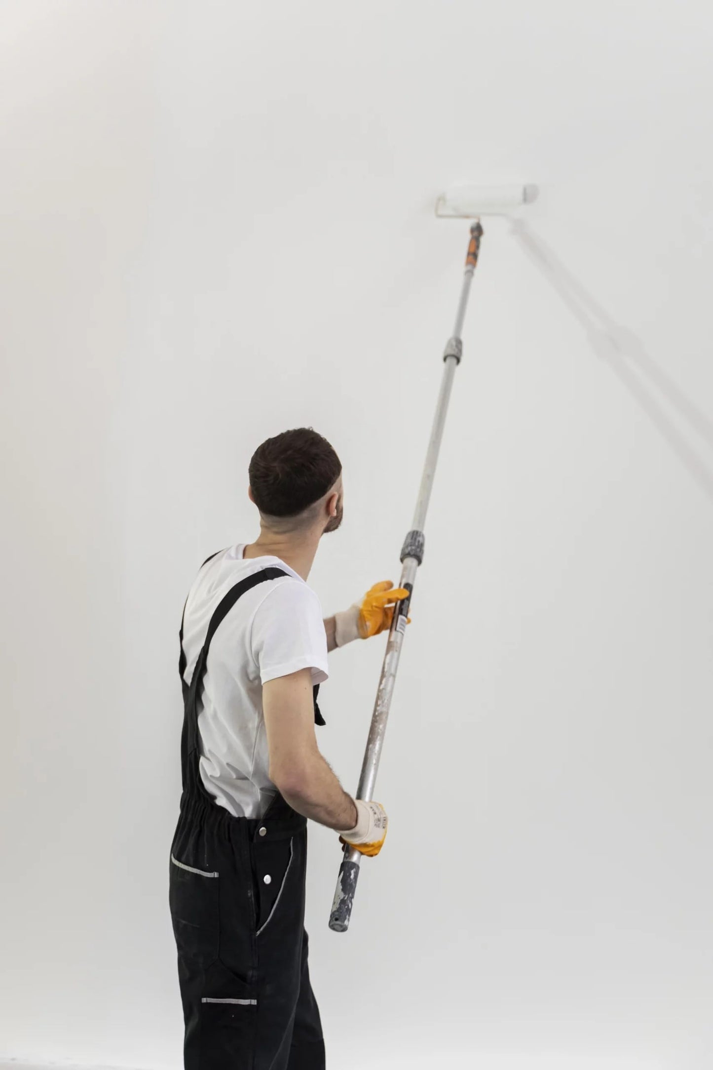 FOFO' FERCASASHOP® TELESCOPIC pole EXTENDABLE handle in Aluminum 4.50 meters (3 sections of 1.50 m), Extension for cleaning shutters, ceilings, cornices, cobwebs, windows, solar panels