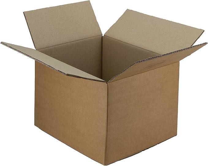 Double-Wave Cardboard Box 40x30x20 cm, Pack of 1, Moving and Packaging Boxes, Resistant and Durable, Ideal Moving Boxes as Shipping Boxes