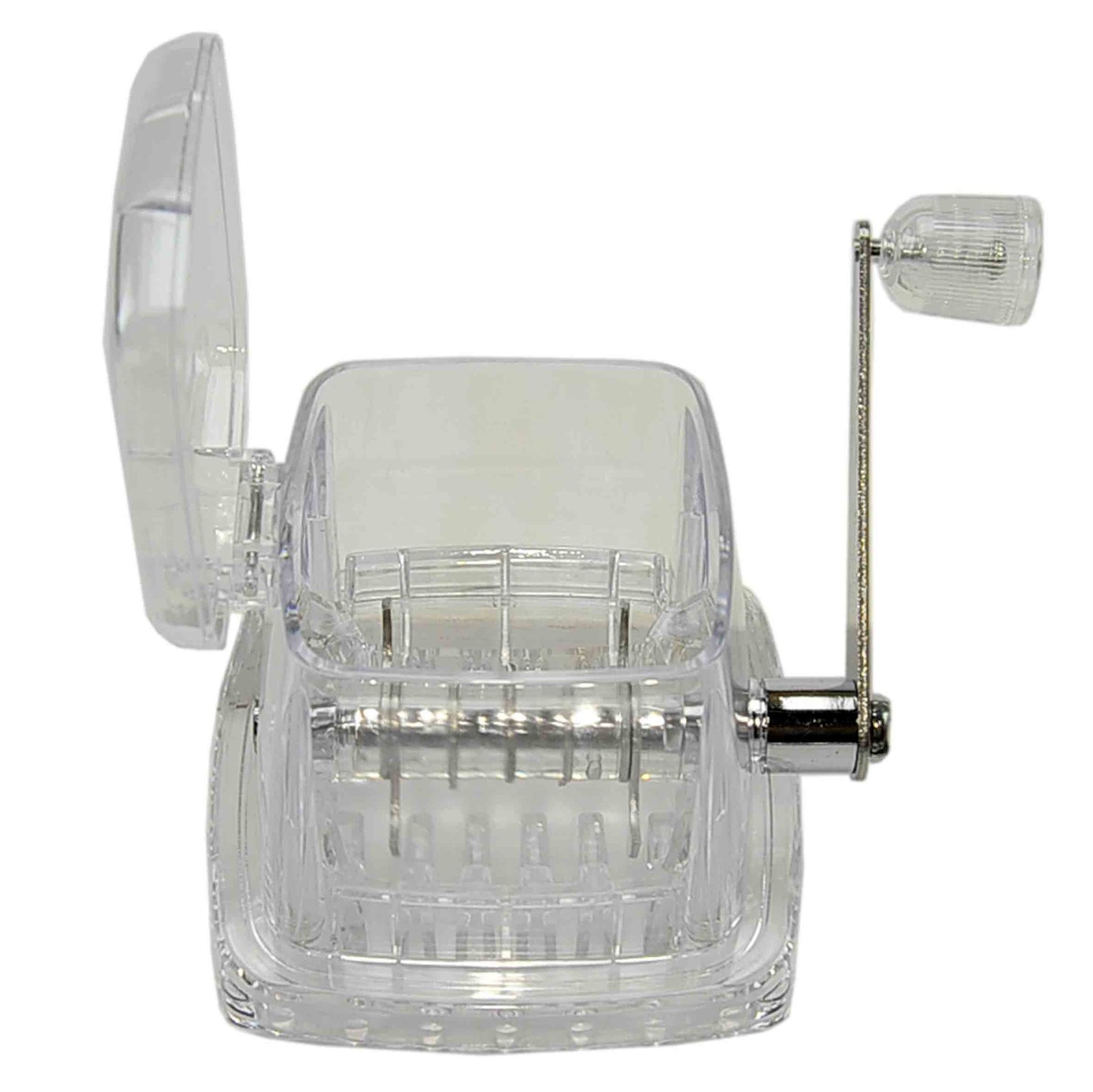Gerimport sl Transparent Manual Ice Crusher 24 cm