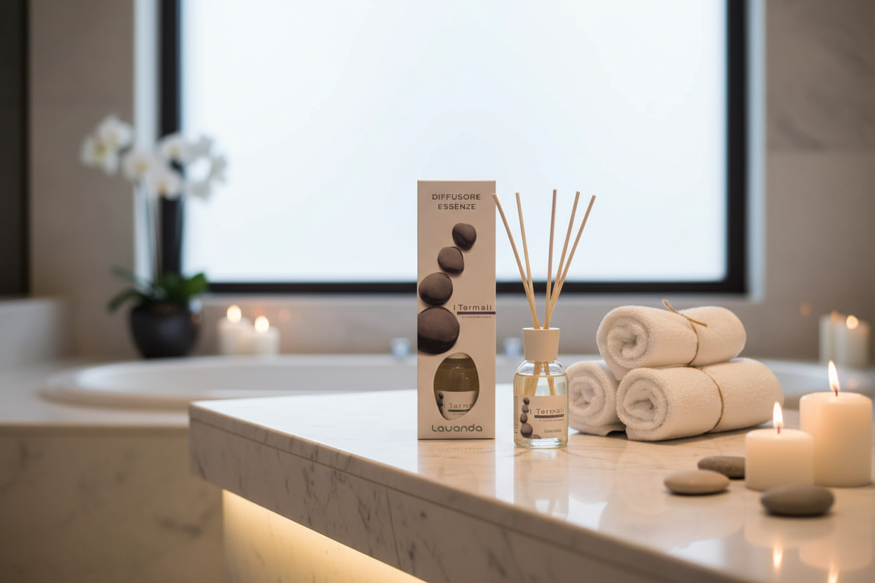 Diffusore in ambiente spa