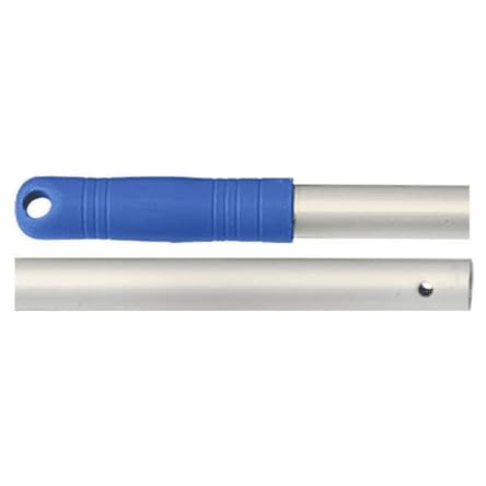 FERCASASHOP - 140 cm aluminum handle with hole for mops, floor squeegees, and mop clips. Made of high-quality aluminum.