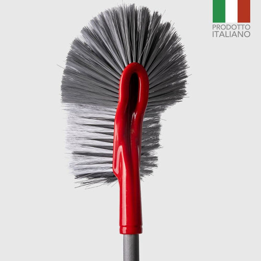 Ragnatore Universale Mondex, Scopa Cattura Polvere per Ragnatele con Setole Fitte e Lunghe, Manico non Incluso, Multicolore