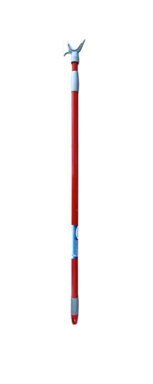 Telescopic metal wardrobe rod up to 150 cm