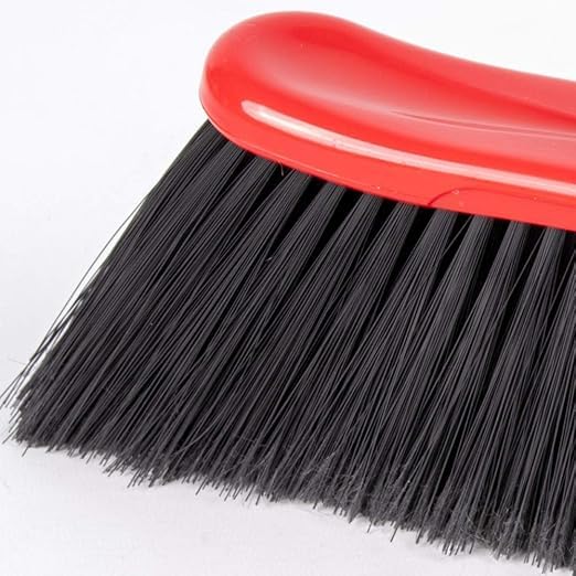 FercasaShop® Brava Indoor Broom, Corner for All Home Floors, Effective Cleaning of Corners, Sturdy and Shaped, Width 40 cm, Complete with 130 cm Metal Handle
