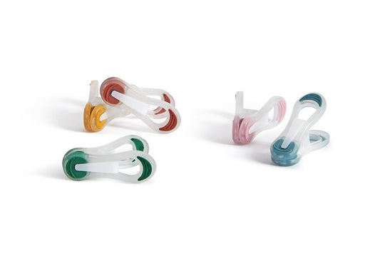 Jumbo Clip Pliers, Plastic, Multicolored, 2.5x3.5x7 cm