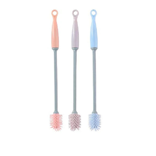 Silicone Cleaning Brushes, Bottle Brush, Sports Washing Bottles, Baby Bottles, Coffee Mugs, Travel Bottles, Kitchen Cleaner, with Long Handle
