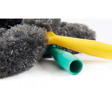 FercasaShop® 3-Meter Telescopic Cobweb Sweeper, Wall and Ceiling Brush, Cobweb Remover