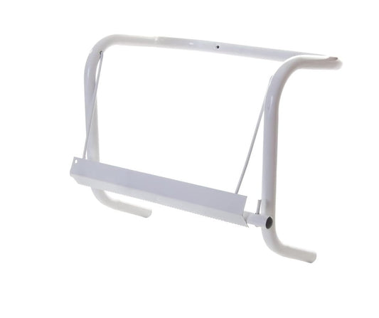 Portarotolo Industriale da Parete 39x42cm Bianco | Con Tagliacarte