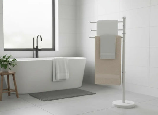 Portasciugamani in bagno moderno